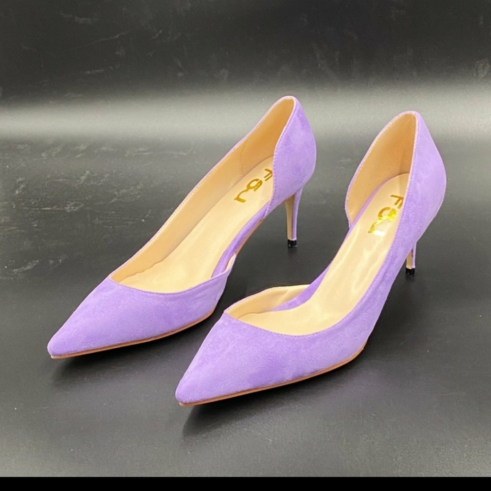 lavender women's heels